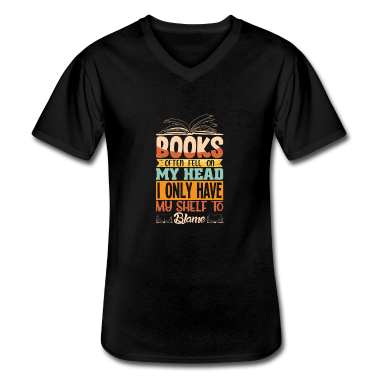 Geschichte LK T-Shirt - Bücher Fielen Mir Oft Auf Den Kopf Ich Habe Nur