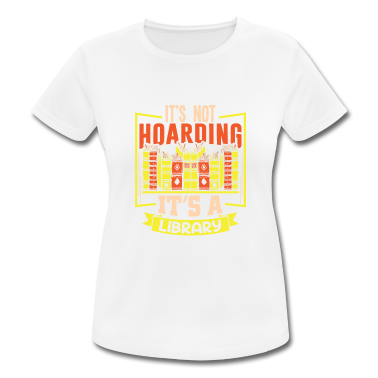 Geschichte LK T-Shirt - Es Hortet Nicht, Es Ist Eine Bibliothek, Die Liest