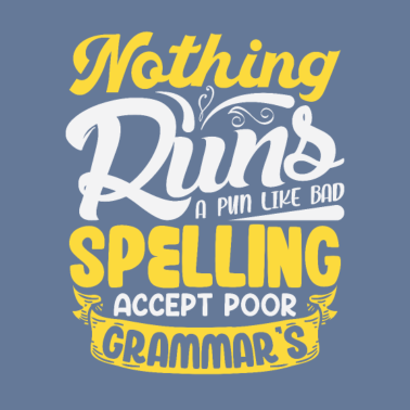 Motiv Nichts Ruiniert Ein Wortspiel So Sehr Wie