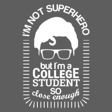 Motiv Student Superheld Student Elvis Cool Spruch