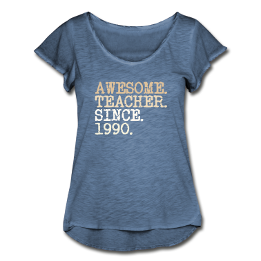 Geschichte LK T-Shirt - Lehrer seit 1990 Abschiedsgeschenk vintage Spruch