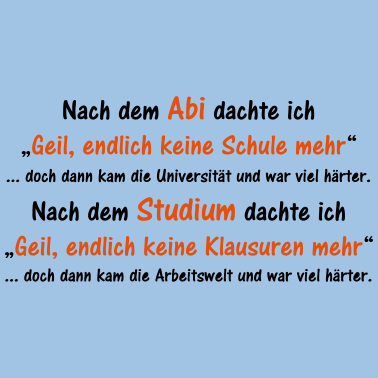 Motiv Nach dem Abi...