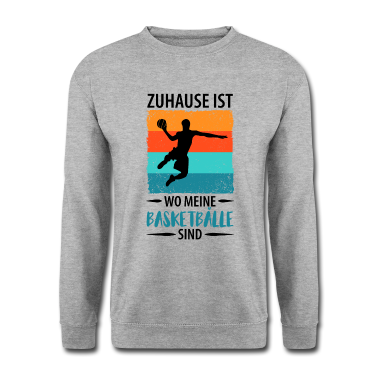 Sport LK Pullover - Basketballspieler Basketball Basketballer Spruch