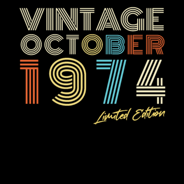 Motiv Geboren Oktober 1974 Geschenkidee