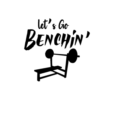 Motiv Bankdrücken Sportler