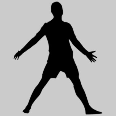 Motiv Jubelnder Sportler