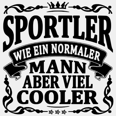 Motiv sportler aber viel cooler