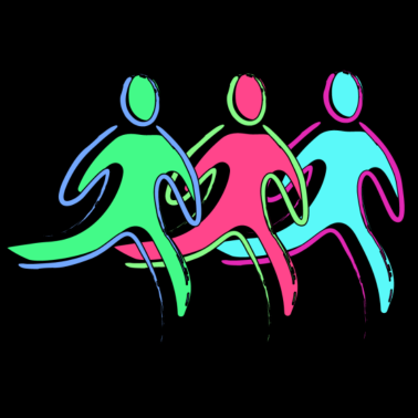 Motiv Lauftraining, Sportler