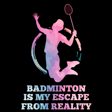 Motiv Badminton Sportler