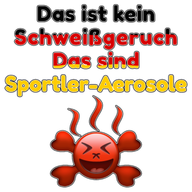Motiv Sportler Aerosole