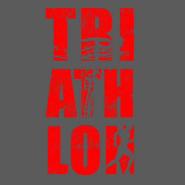 Motiv Triathlon Sportler