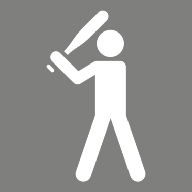 Motiv Baseball Sportler