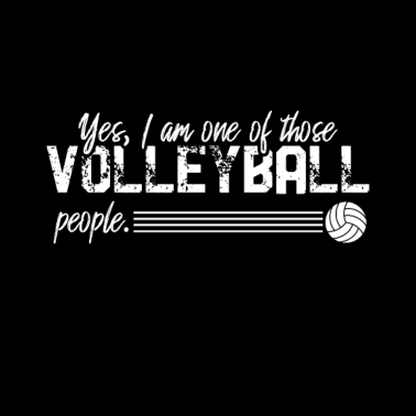 Motiv Volleyball Sportler