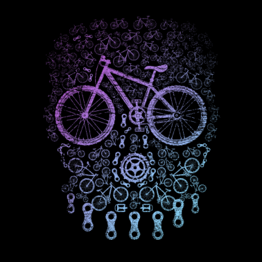 Motiv Fahrrad Sportler