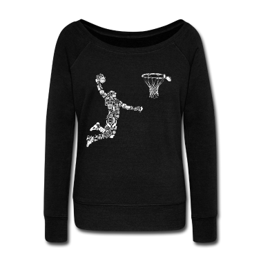 Sport LK Pullover - Basketball Spieler Sportler Dunk Kunst Sportler