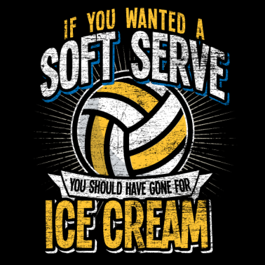 Motiv Volleyball Sportler