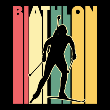 Motiv Biathlon Sportler Geschenk