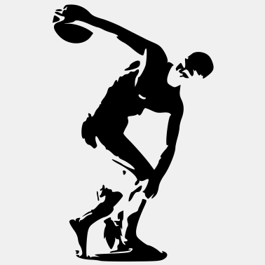 Motiv Sportler griechische Skulptur