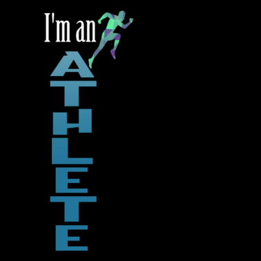 Motiv Gym Athlet Ich bin Sportler