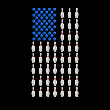 Motiv Bowling Spare Sportler