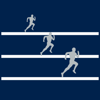 Motiv Marathonläufer Jogger Sportler