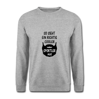 Sport LK Pullover - bärtiger Sportler Bart Geschenkidee