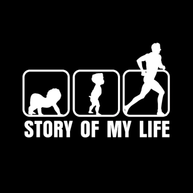 Motiv Laufen Sportler