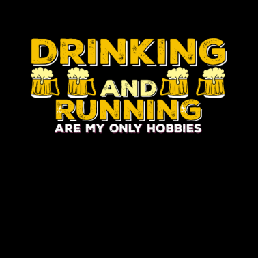 Motiv Joggerspruch Alkoholkonsum Alkoholliebe Sportler