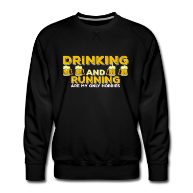 Sport LK Pullover - Joggerspruch Alkoholkonsum Alkoholliebe Sportler