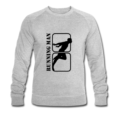 Sport LK Pullover - Running Man joggen Sportler Motiv