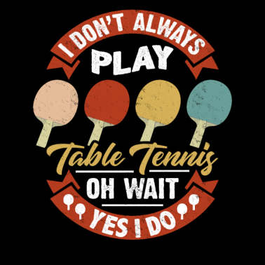 Motiv Tischtennis Sportler