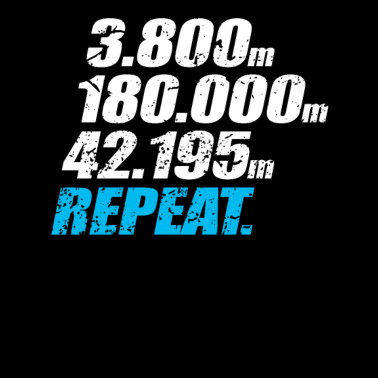 Motiv Triathlon Kilometer Sportler Ausdauersport