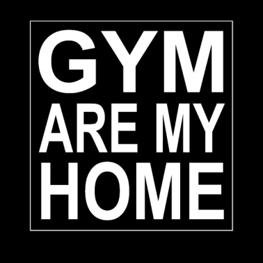 Motiv Sportler - Das Fitnessstudio ist mein zu Hause