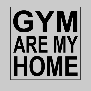 Motiv Sportler - Das Fitnessstudio ist mein zu Hause