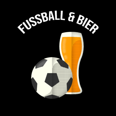 Motiv Fussball Bier Sportler
