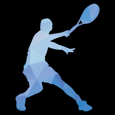 Motiv Tennisschlaeger Sportler Tennis Geschenk