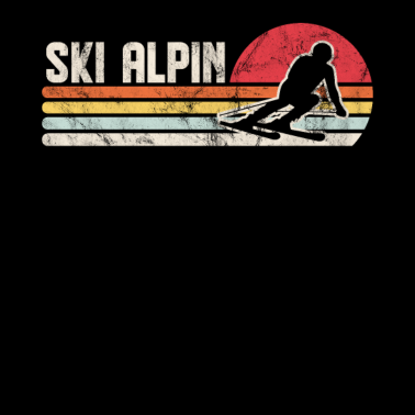 Motiv Ski Alpin Sportler Geschenk