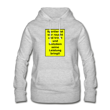 Sport LK Hoodie - lustiger Sportlerspruch! Geschenk Sport Idee