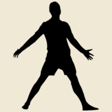 Motiv Jubelnder Sportler