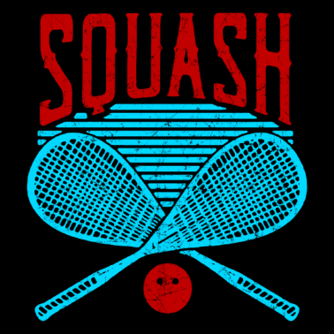 Motiv Squash Sportler