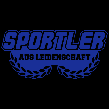 Motiv sportler aus leidenschaft