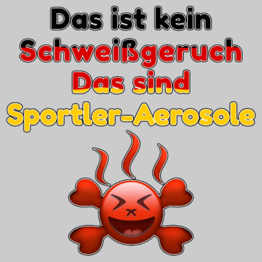 Motiv Sportler Aerosole
