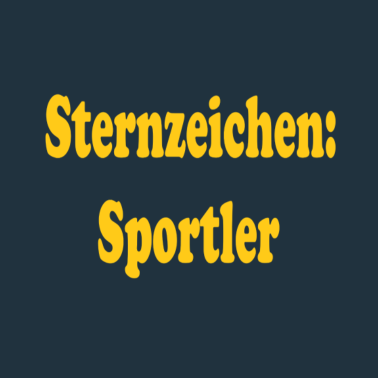 Motiv Sternzeichen: Sportler