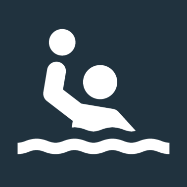 Motiv Wasserball Sportler