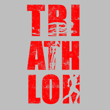 Motiv Triathlon Sportler