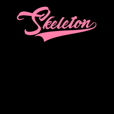 Motiv Skeleton Sportler
