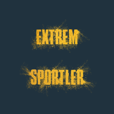 Motiv Extrem Sportler