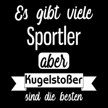 Motiv Kugelstoßer Sportler Leichtathletik Sportler Shirt