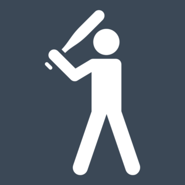 Motiv Baseball Sportler