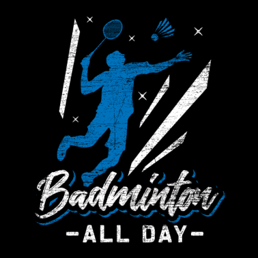 Motiv Badminton Sportler